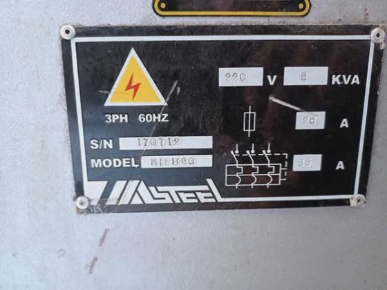 2018 MAsteel MIWH-80