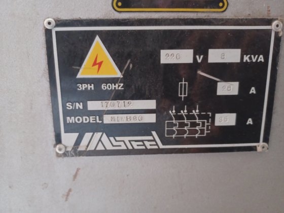 2018 MAsteel MIWH-80