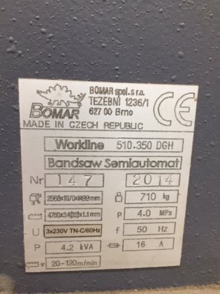 BOMAR BANDSAW