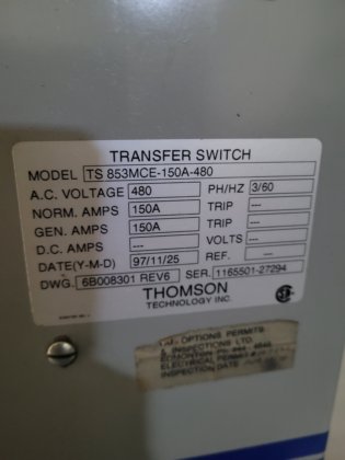 双 100 千瓦科勒天然气发电机组