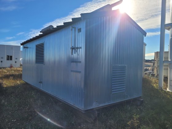 ツイン100kwコーラー天然ガス発電機パッケージ