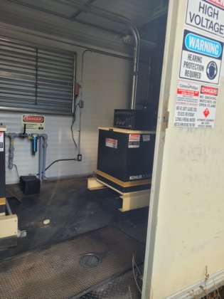 双 100 千瓦科勒天然气发电机组