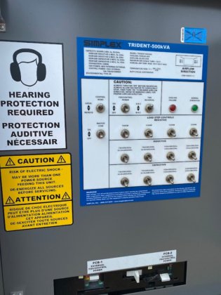 Simplex 三叉戟拖车负载箱 500KW