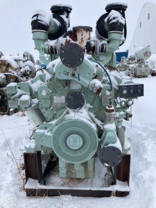 核心 SF360TA6 瓜斯科尔柴油机，直喷，涡轮增压