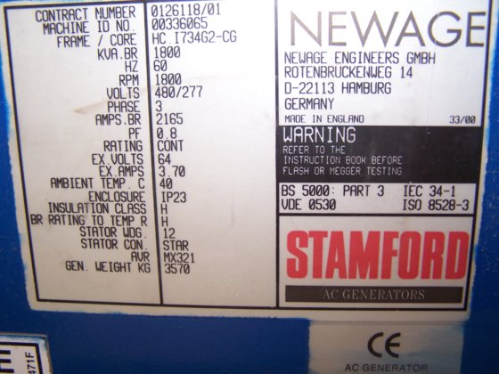 斯坦福，发电机末端