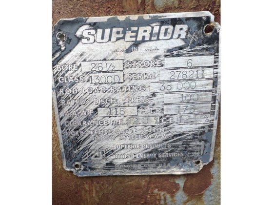 Superior MW64 二手压缩机框架芯