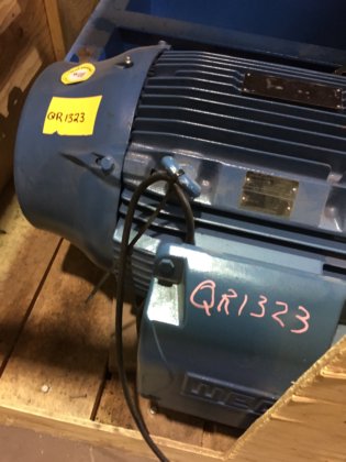 リーワポンプとウェグ60馬力モーター