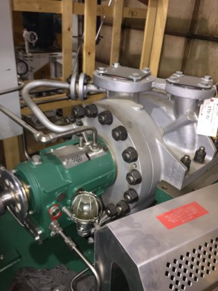 2台のPCCポンプと2台のバルダーモーター