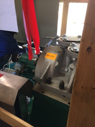 2台のPCCポンプと2台のバルダーモーター