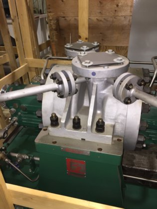 2台のPCCポンプと2台のバルダーモーター