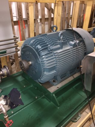 2台のPCCポンプと2台のバルダーモーター