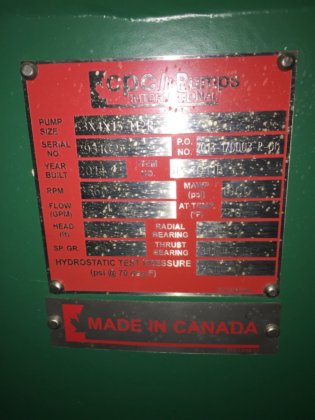 2台のPCCポンプと2台のバルダーモーター