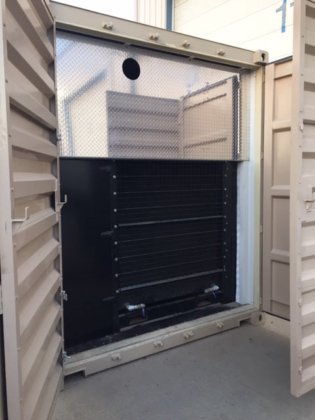 集装箱式卡特彼勒 170 千瓦、天然气、480 伏发电机组