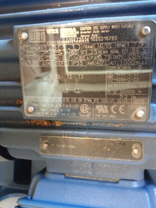 布鲁克斯和韦格 1.5 马力电机泵