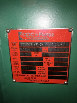 Dilbit 进料泵和电机 HP 125