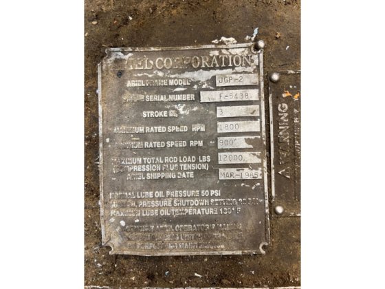 アリエル JGP-2 コンプレッサーフレーム