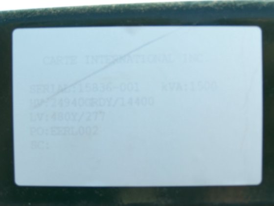 卡尔特国际公司，变压器