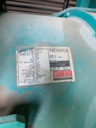 康明斯 GTA 28，480 千瓦，480 伏发电机