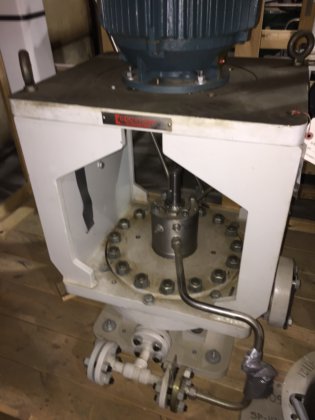 PCCポンプとバルドール20馬力モーター