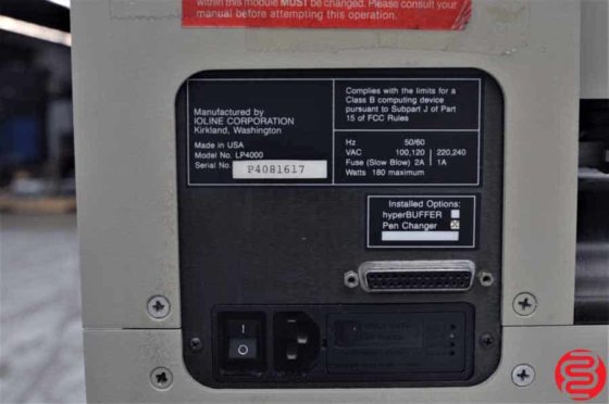 Ioline LP4000 Large Format Plotter