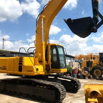 Komatsu Pc 200 Excavator In Sibu Malaysia