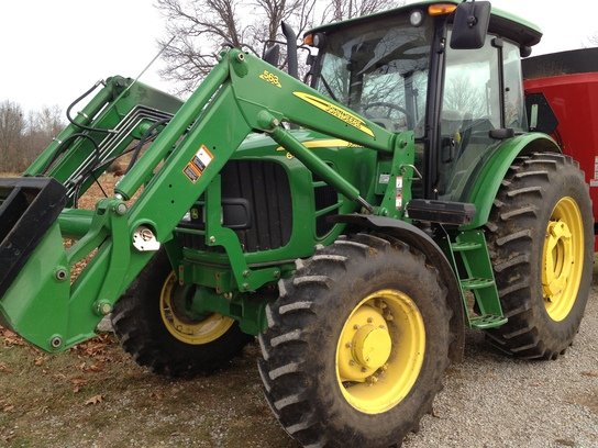 2010 John Deere 6115D Cab
