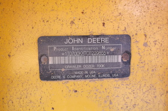 2012 John Deere 700K in