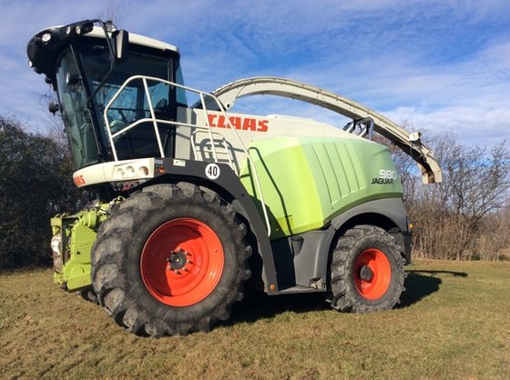 2009 Claas 980 in Middlebury,