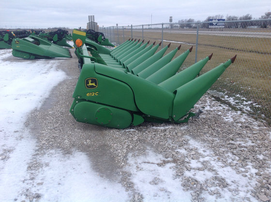 2011 John Deere 612C in