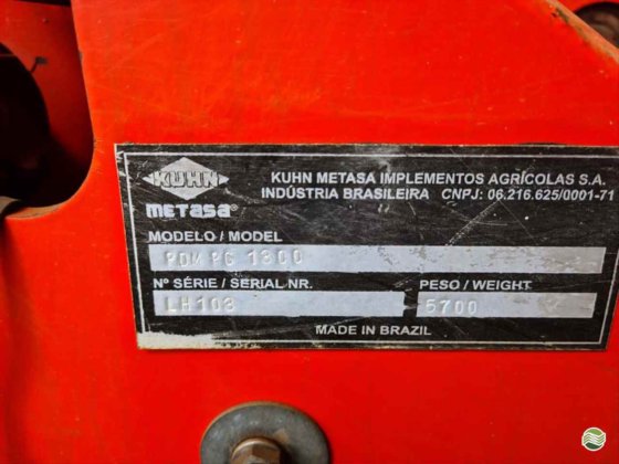 2010 KUHN PDM PG 1300