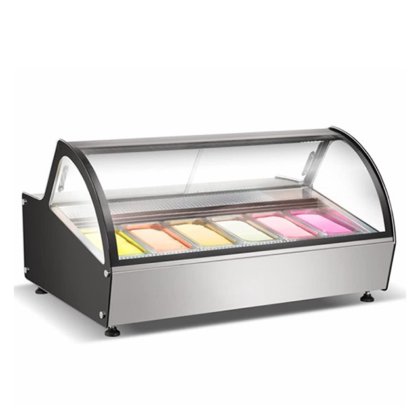 Prosky Commercial Cake Showcase Display Chiller Gelato Cabinet