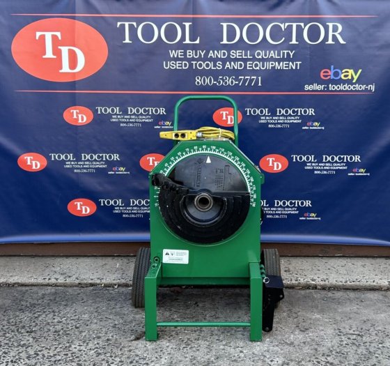 Greenlee 555 Pipe Bender 1/2”11/4” PVC Coated Rob Roy Shoe AWESOME