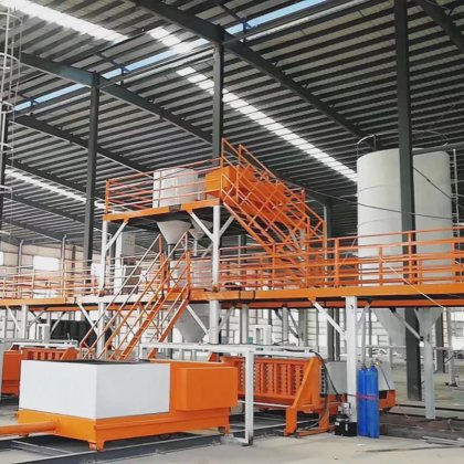 石膏中空壁パネル装置