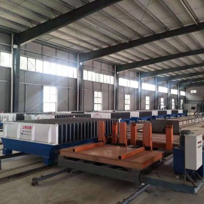 全自動セラミック粒子壁パネル装置