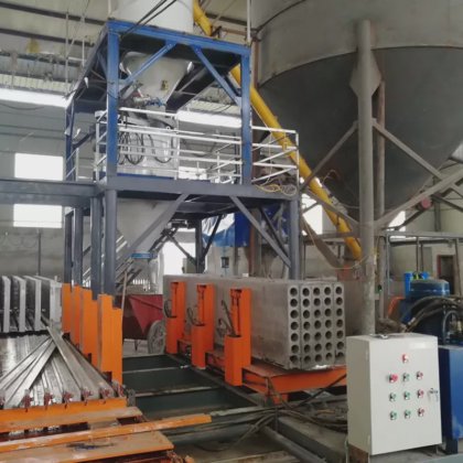 石膏壁パネル生産ライン