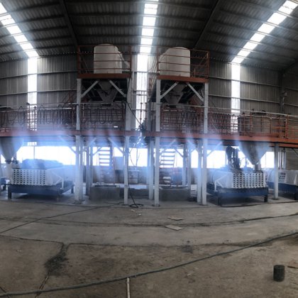 軽量石膏壁パネル装置