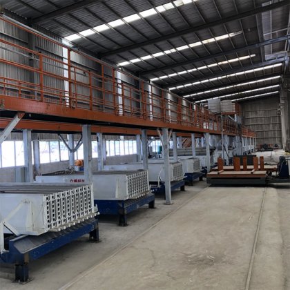 軽量石膏壁パネル装置