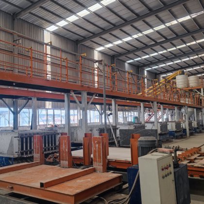 新しい石膏壁パネル生産ライン