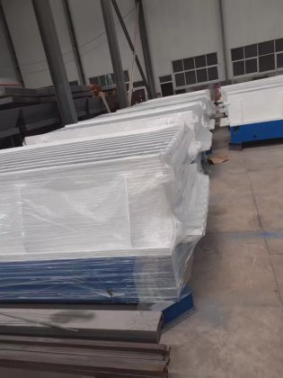 GRC壁パネル生産ライン