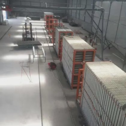 複合壁パネル生産ライン