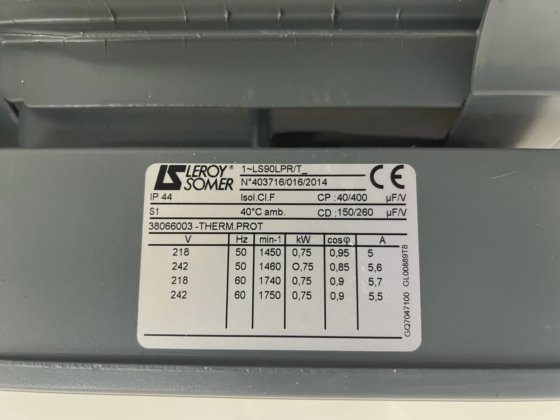 Leybold Trivac D16B LS90LPR/T 真空泵