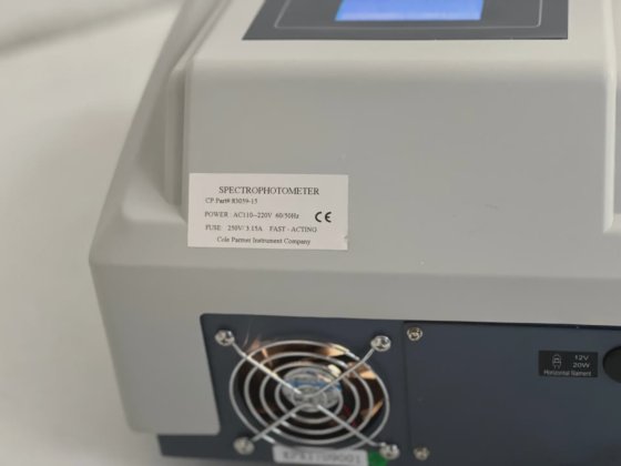 コール Parmer の紫外線気力の分光光度計（83059-15）