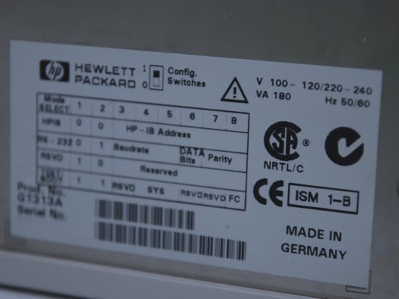 HP Agilent G1313A ALS 1100