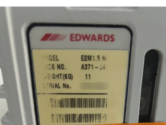 Edwards E2M1.5 真空泵
