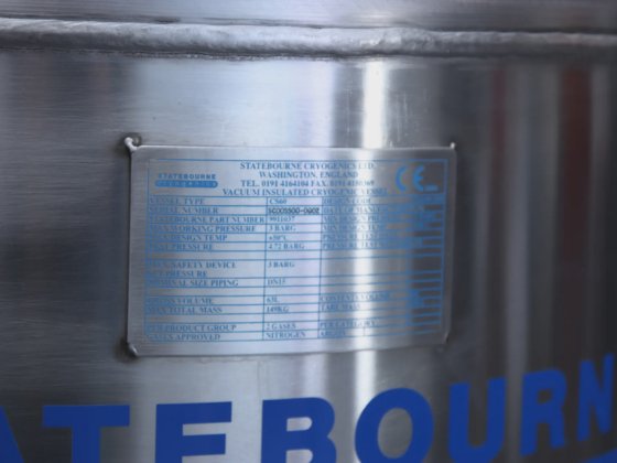 Crystor 60 極低温液体貯蔵/分配システム