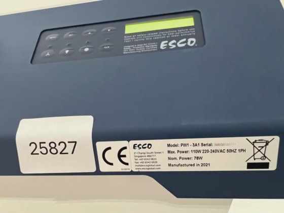 ESCO PowderMax 粉体計量天秤エンクロージャ