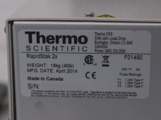 Thermo Scientific RapidStak 2x 微孔板叠放器