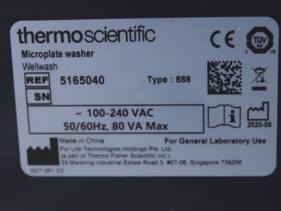 Thermo Wellwash 微孔板清洗机 888