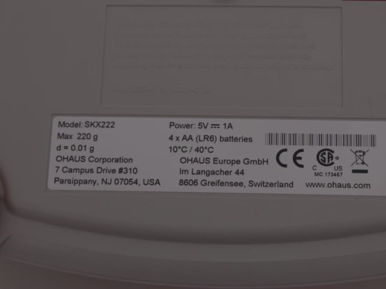 奥豪斯 Scout SKX222 天平