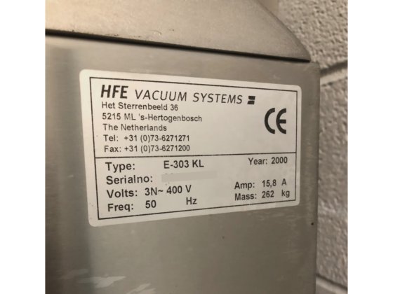 Henkovac E-303 KL Machine à